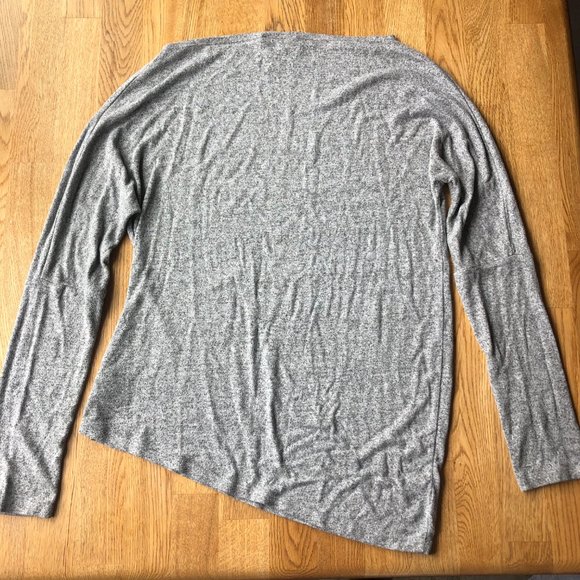 Stella & Dot Maette Ren Slouchy Knit Top Gray Size XL - Picture 4 of 11